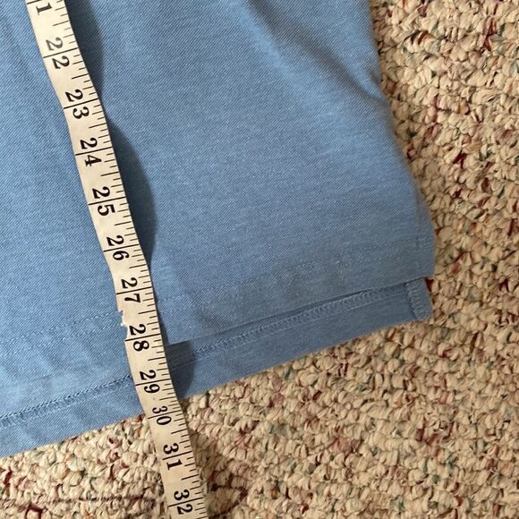 U.S Polo Assn Blue Cotton Polyester Polo Short Sleeve Shirt Mens Medium - Picture 6 of 6